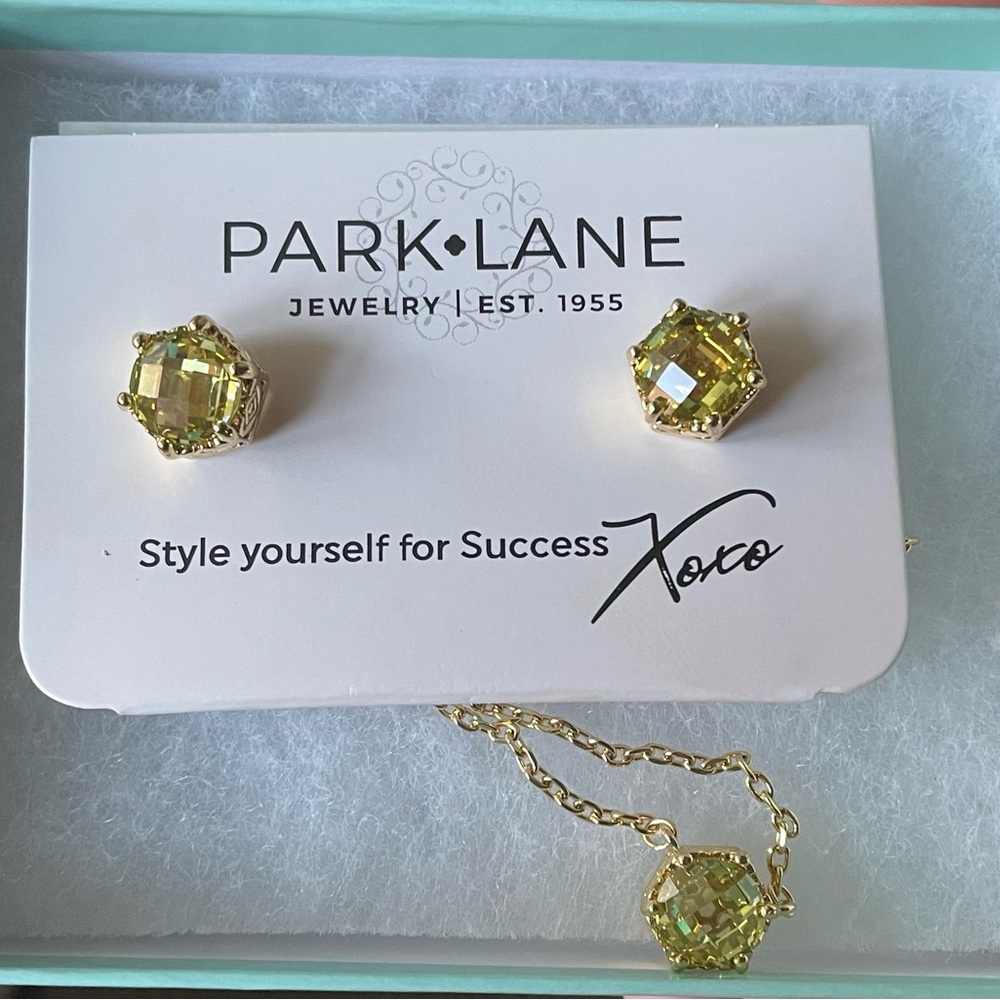 Park Lane Gold and Yellow Earrings